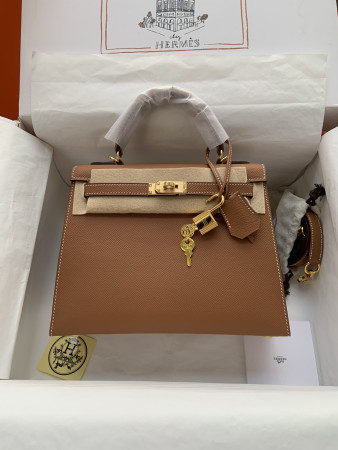H**mes Kelly Gold-tone Hardware 25 28