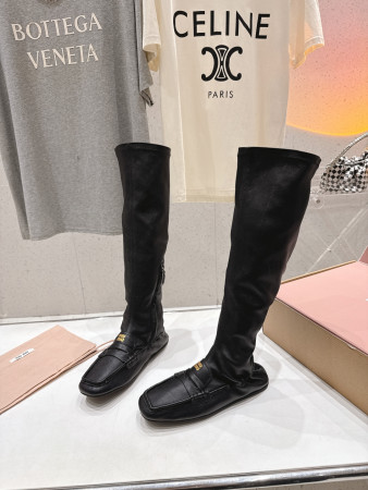 ua M1v M1v ruches nappa leather boots