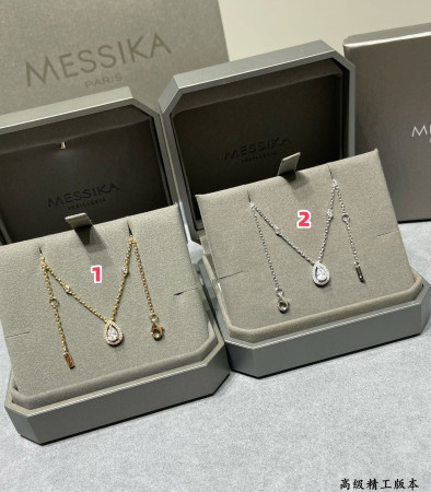 Mes1kaa drop necklace