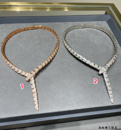 B*l*ai wide snake necklace