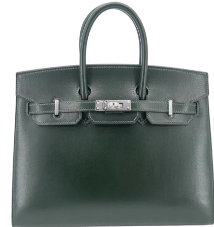 h**mes birkin 25 box leather silver (cusT0mized, no exchange no return, about 20days)