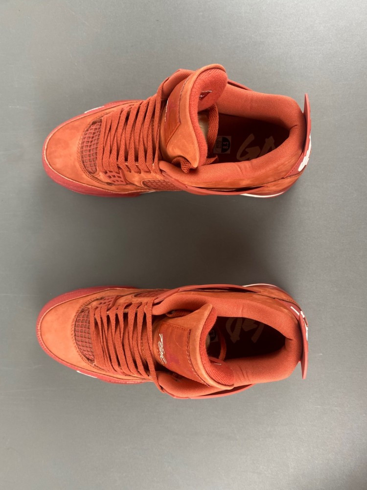 ua air jordan 4 nigel sylvester x bR1ck by bR1ck