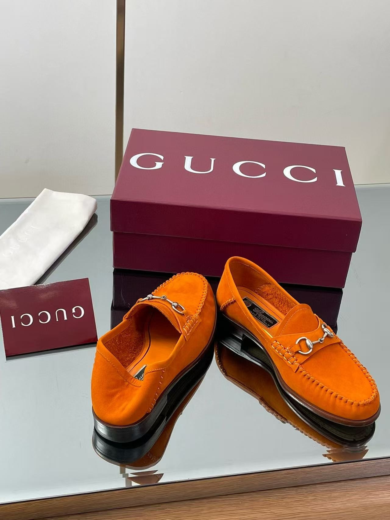 ua G*u*i gigi loafer
