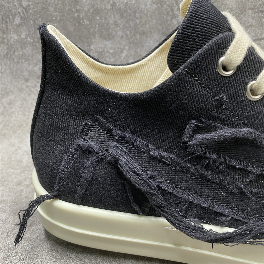 r1ck 0wens sneakers black