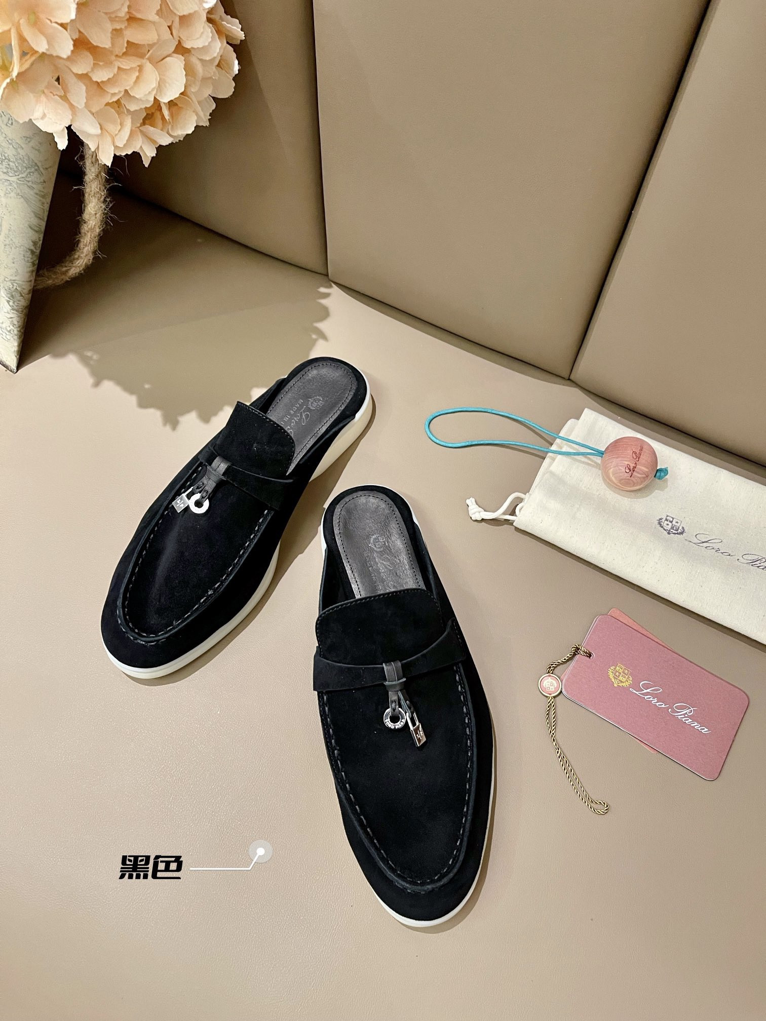 ua L**o p*ana babouche charms walk loafers
