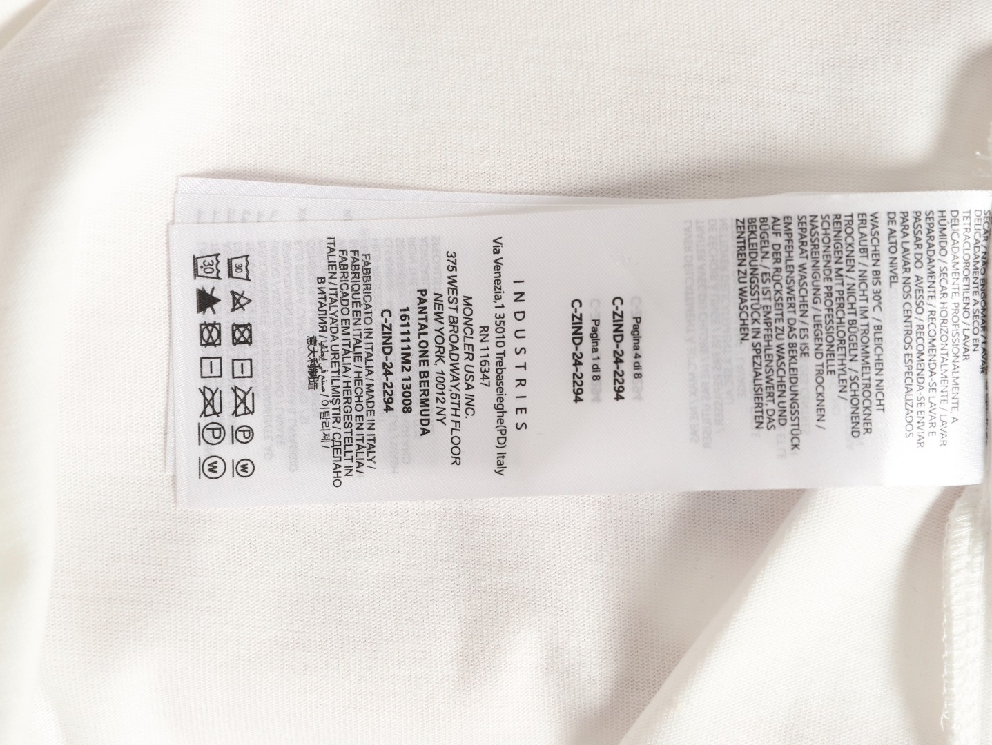 M0nc1er short-sleeved t-shirt