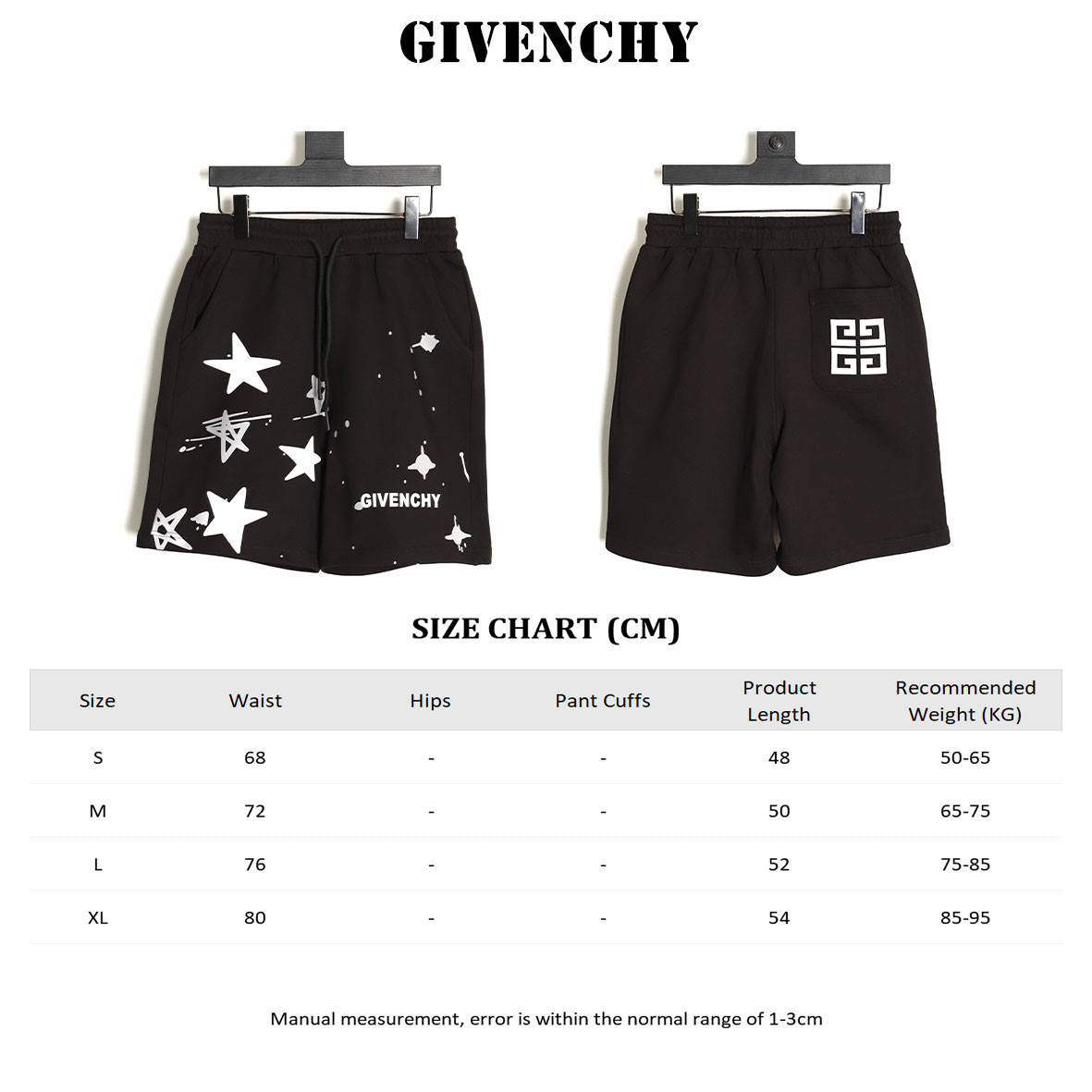 G1uenchy 25ss shorts