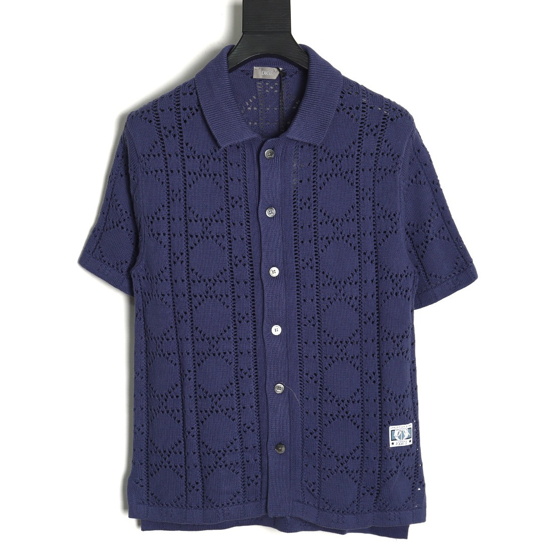 D*or 24ss knitting short-sleeved
