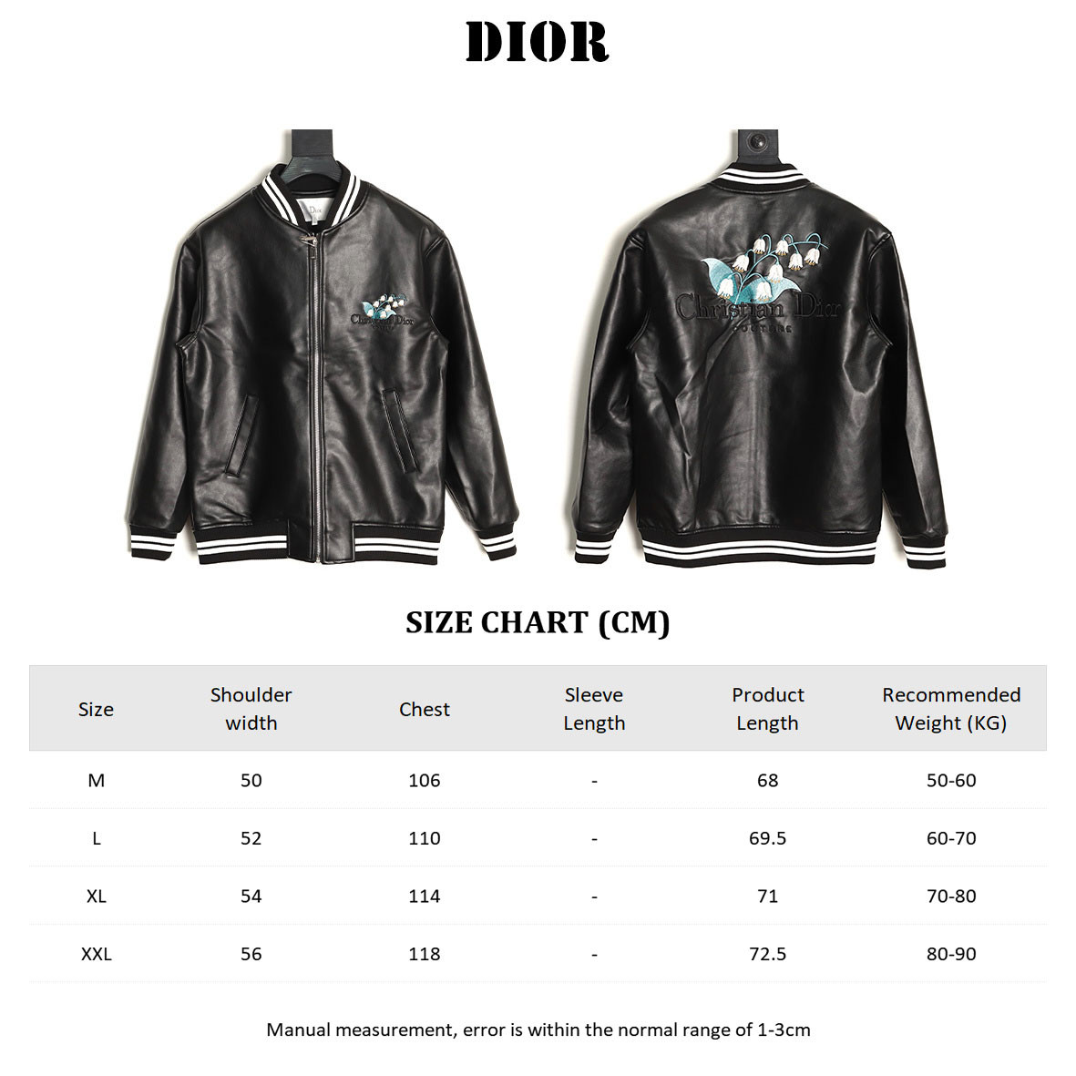 D*or leather jacket