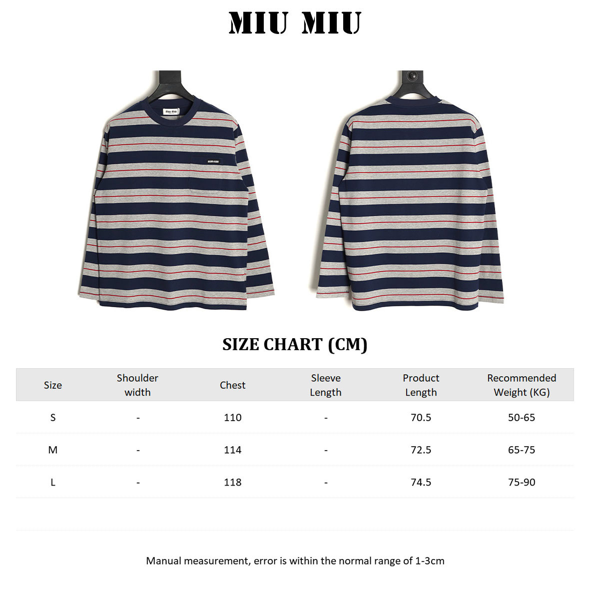 M1v M1v long-sleeved t-shirt