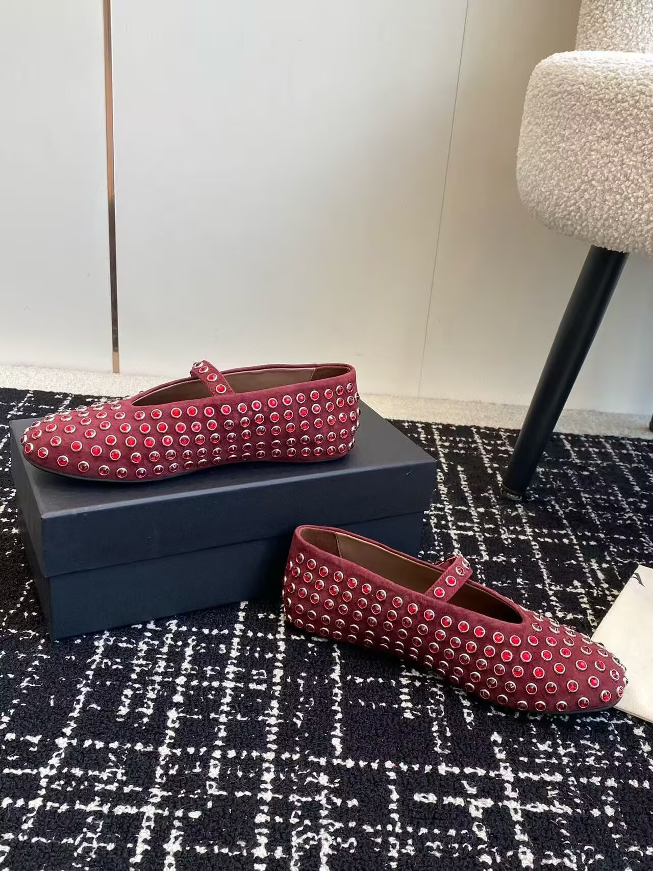 UA A1a1a STRASS BALLET FLATS