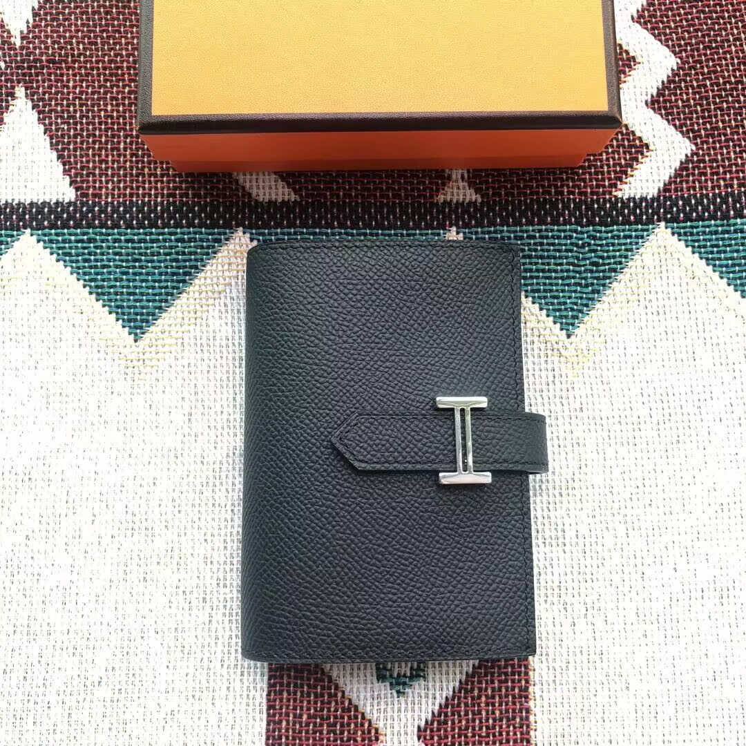 H**mes bearn wallet 11x8.5x2.5cm