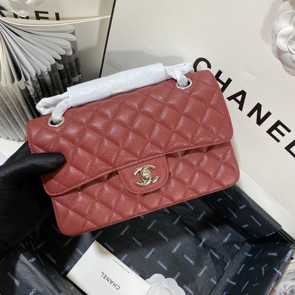 Ch*el small classic handbag 14.5×23×6cm