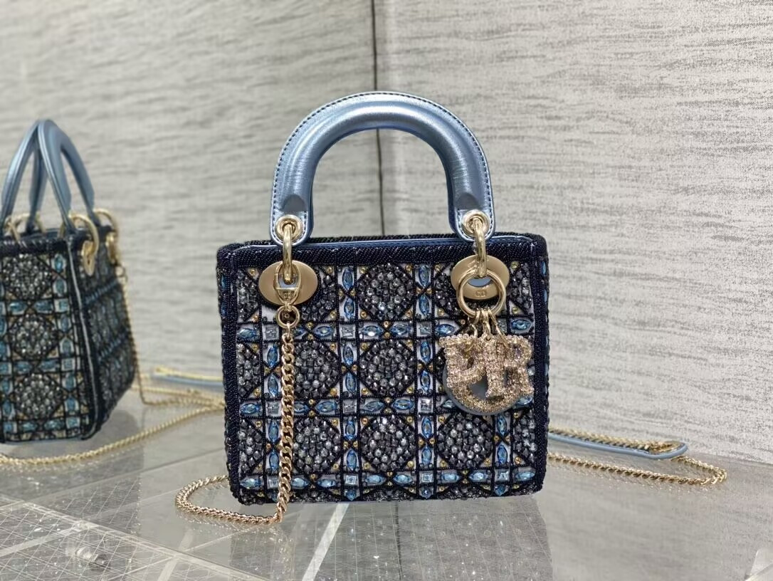 lady D*or bag 17cm limited edition