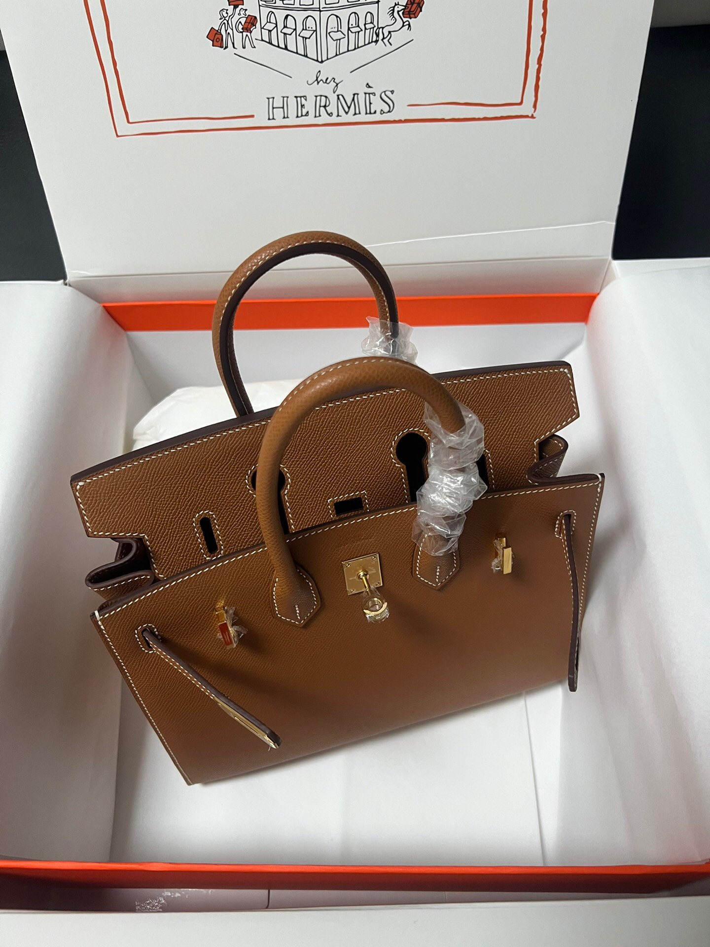 H**mes BIRKIN EPSOM 25 30