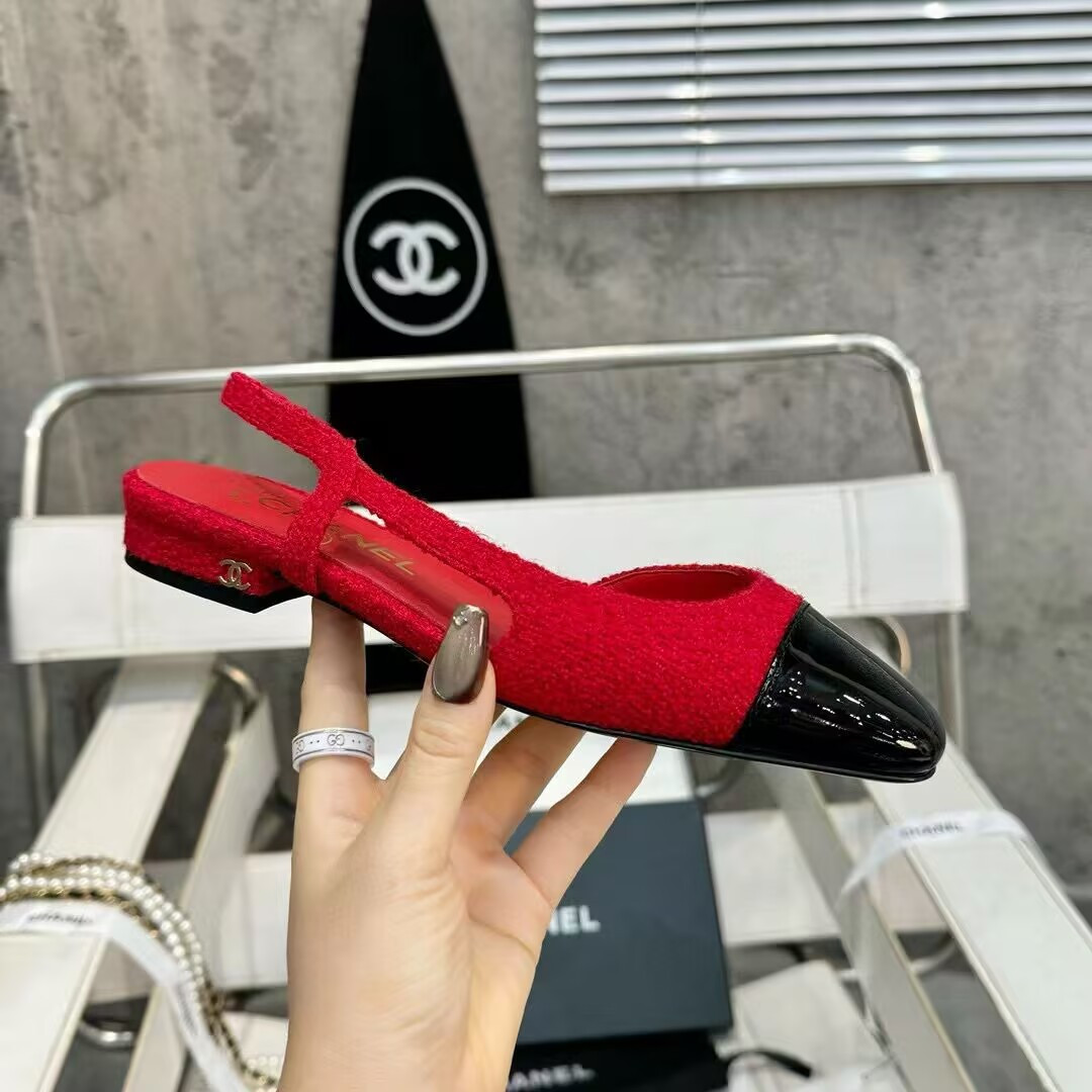 ua Ch*el slingbacks