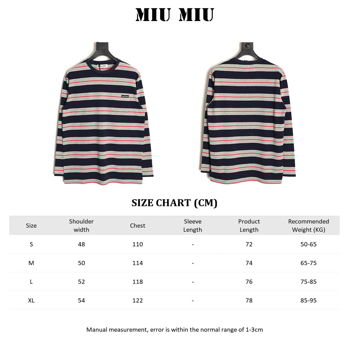 M1v M1v long-sleeved t-shirt