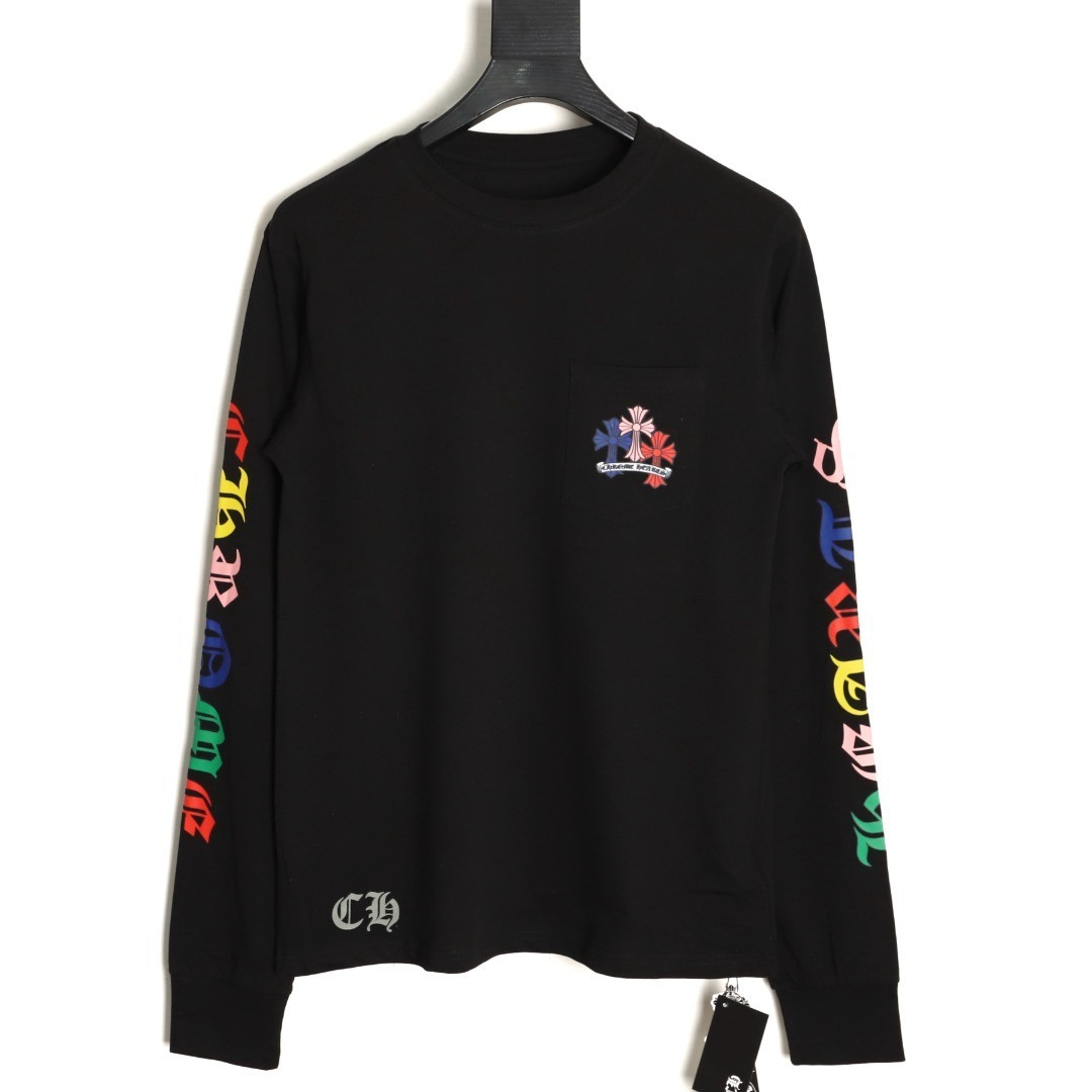 Ch**me He**ts 25fw long-sleeved t-shirt