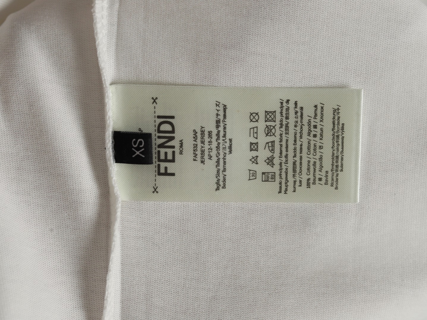F**di 25ss short-sleeved t-shirt