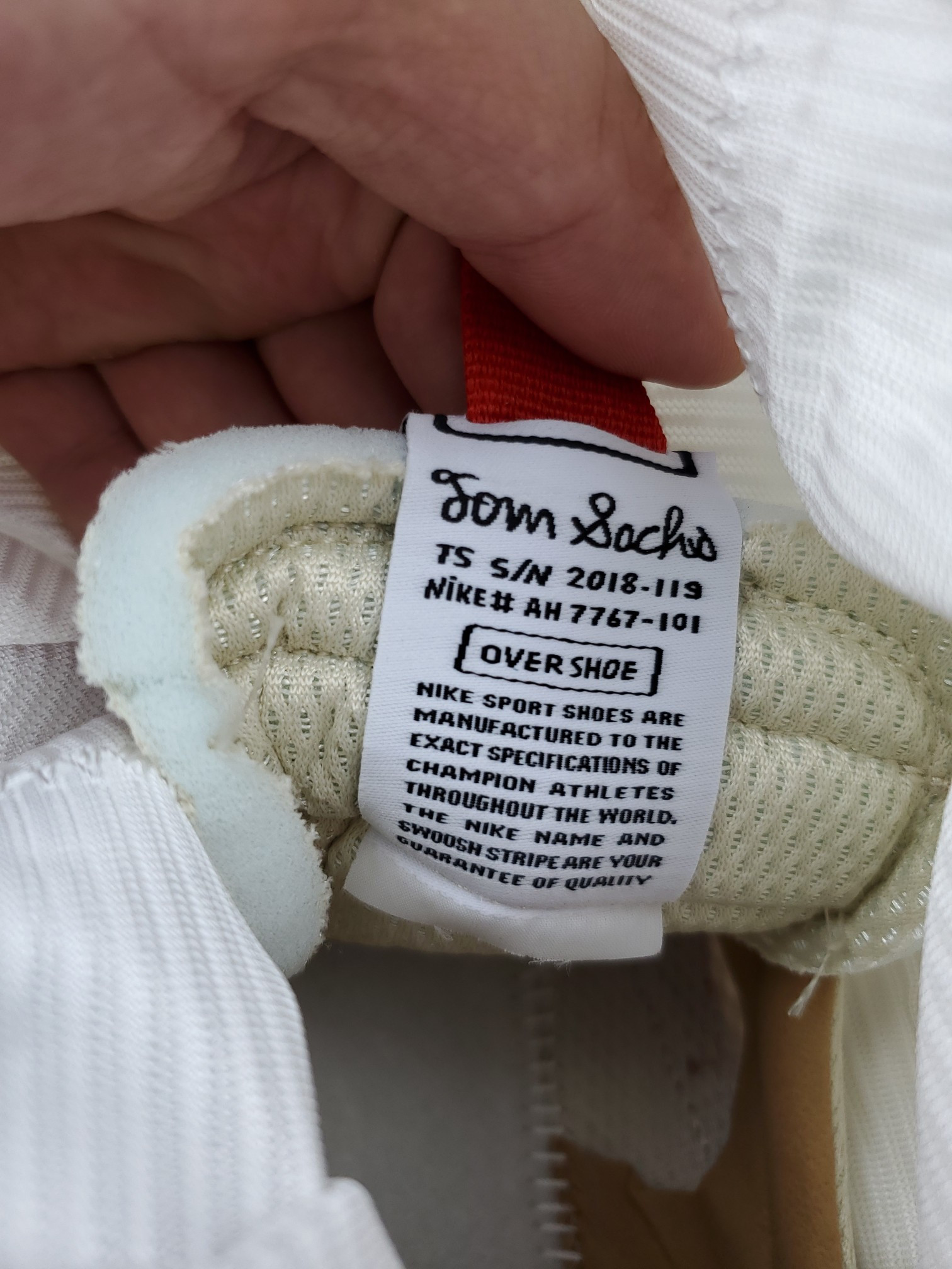 nike mars yard overshoe T0m sachs