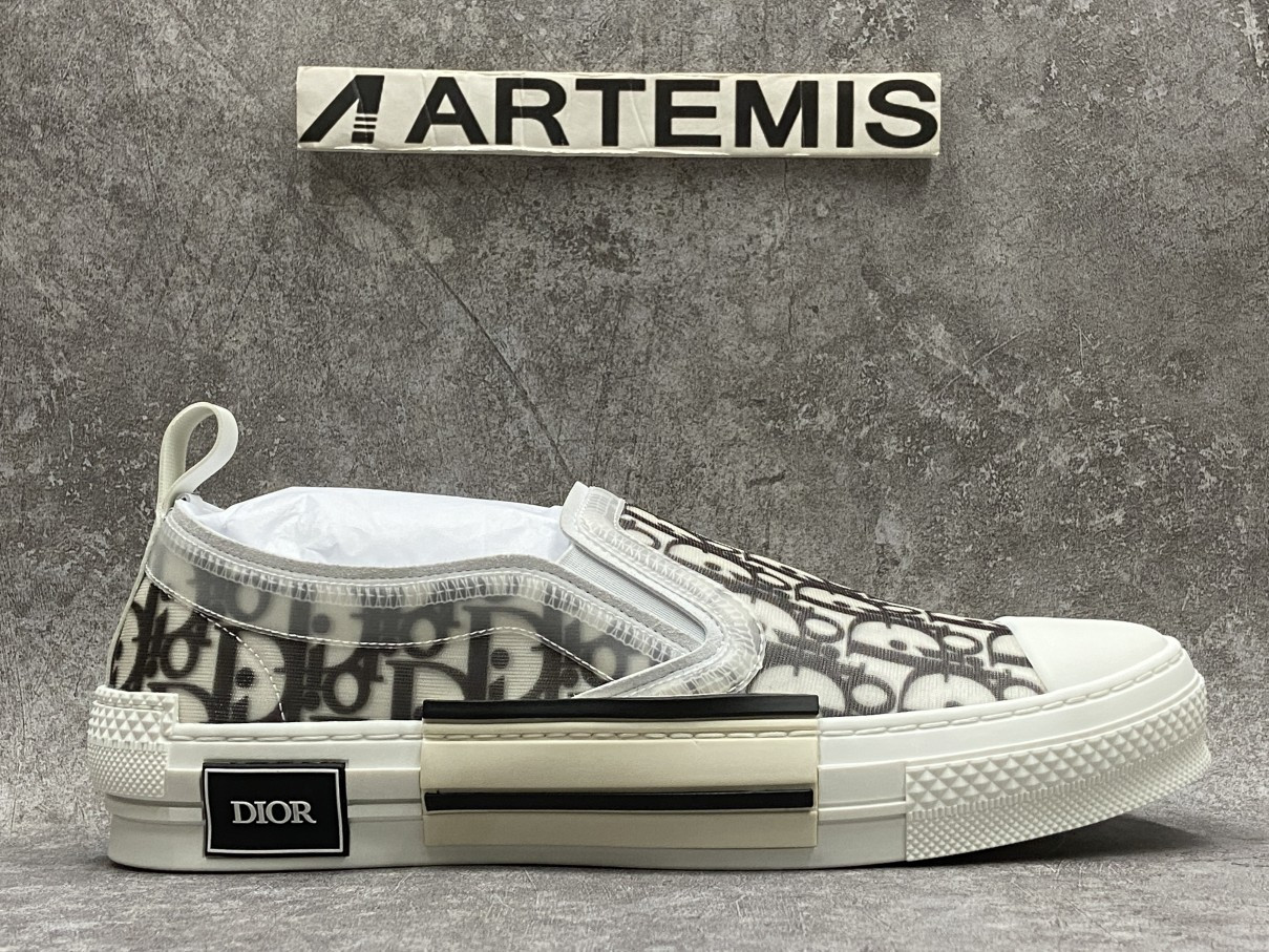 D*or and shawn b23 slip on logo oblique