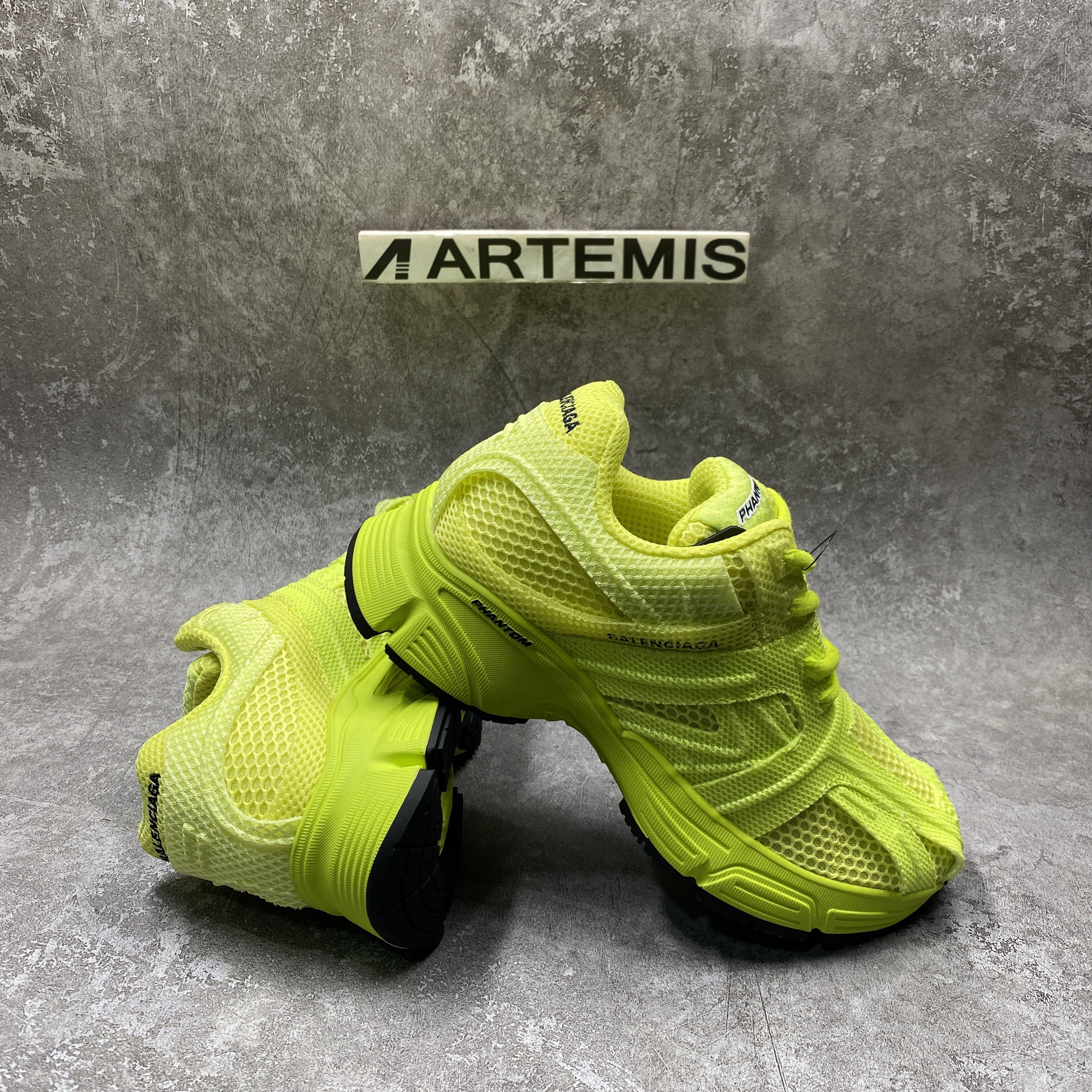 balenciga phanT0m sneaker yellow