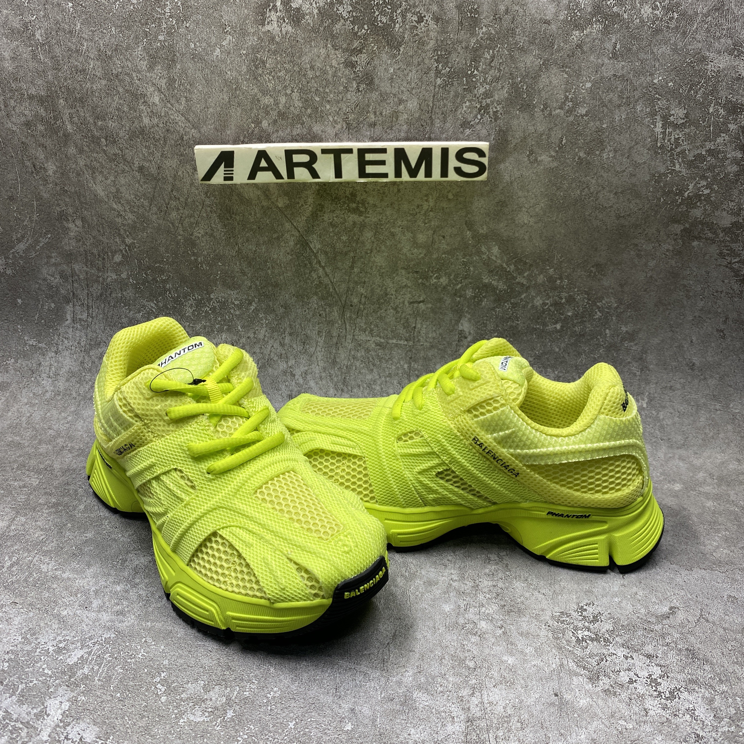 balenciga phanT0m sneaker yellow