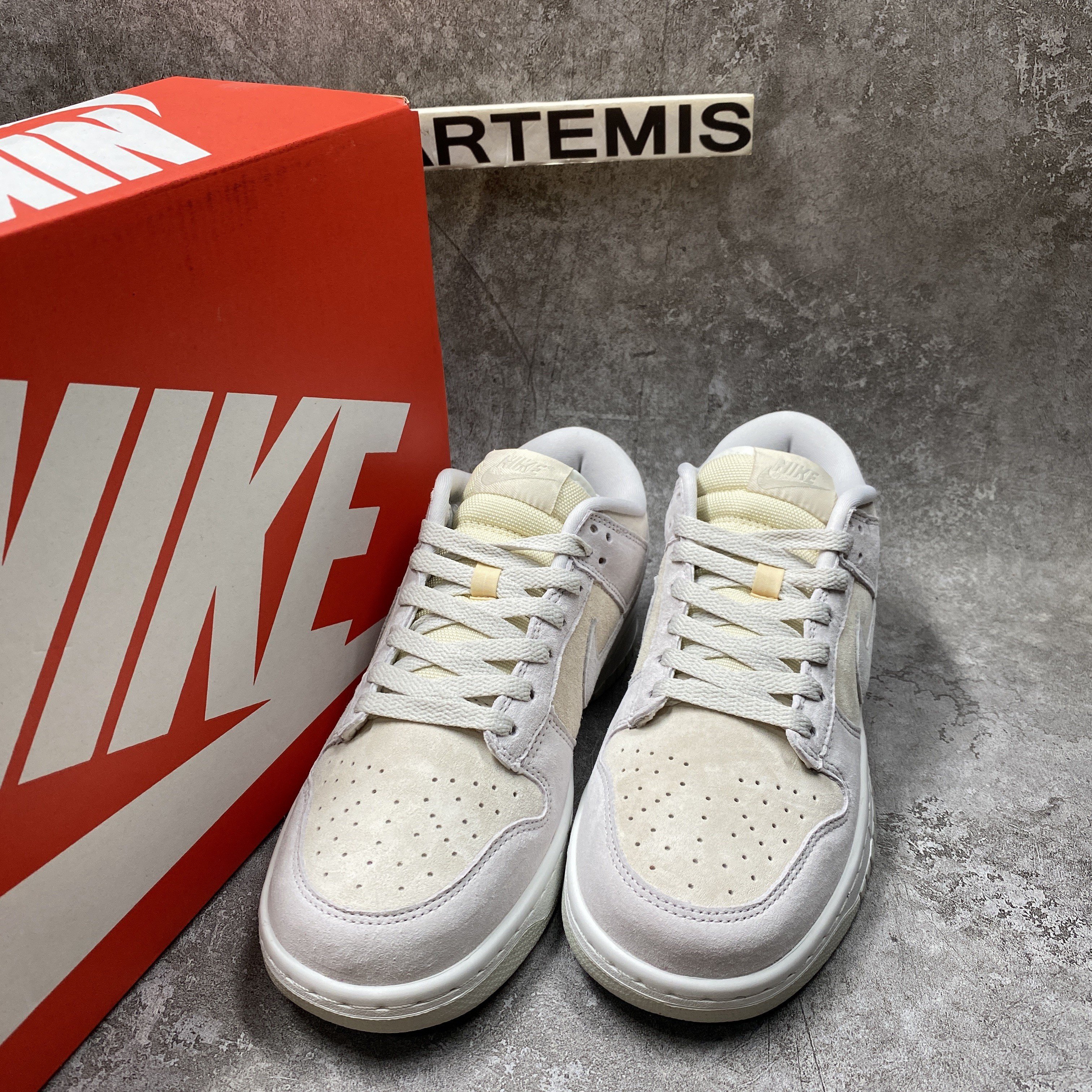 nike dunk low preM1vm vast grey