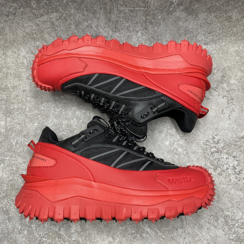 M0nc1er trailgrip gore-tex black red