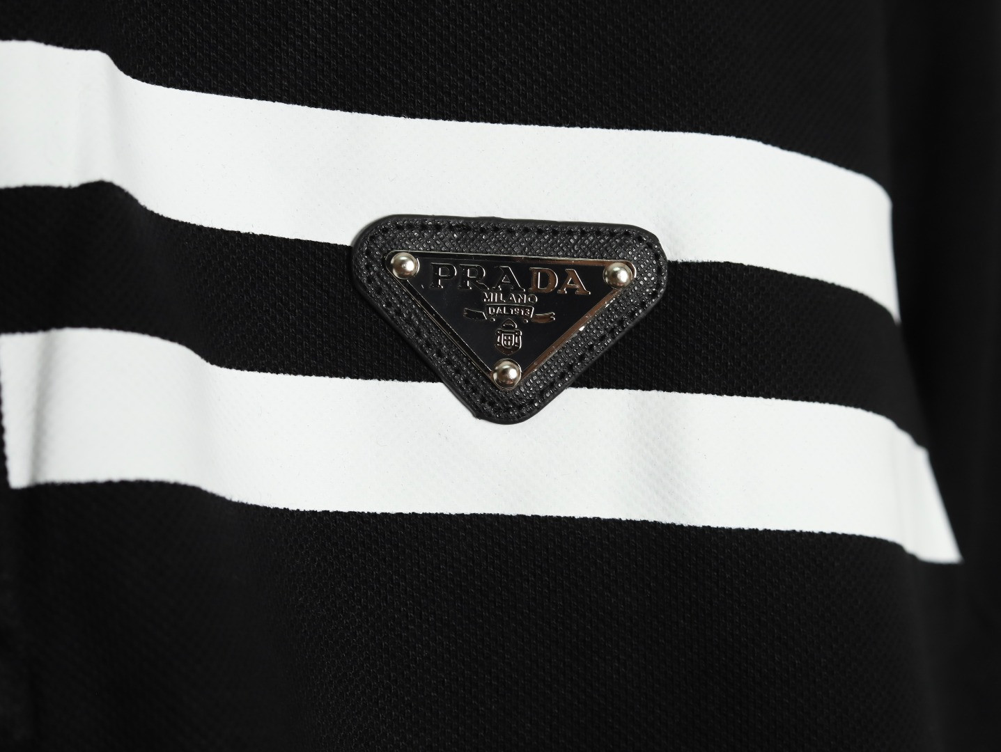Pra*a short-sleeved polo shirt