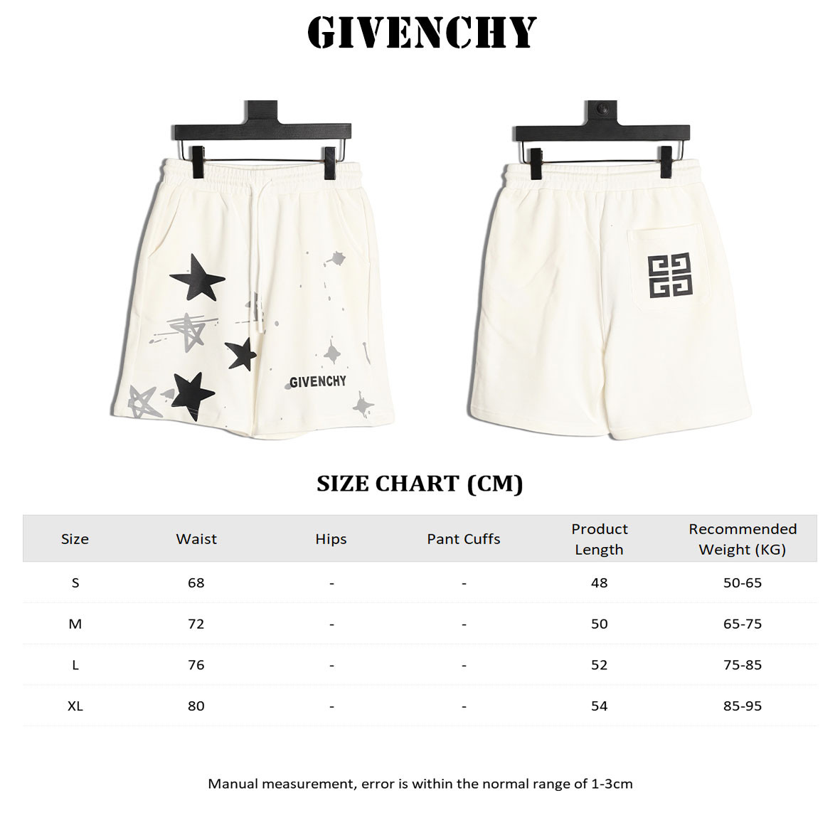 G1uenchy 25ss shorts