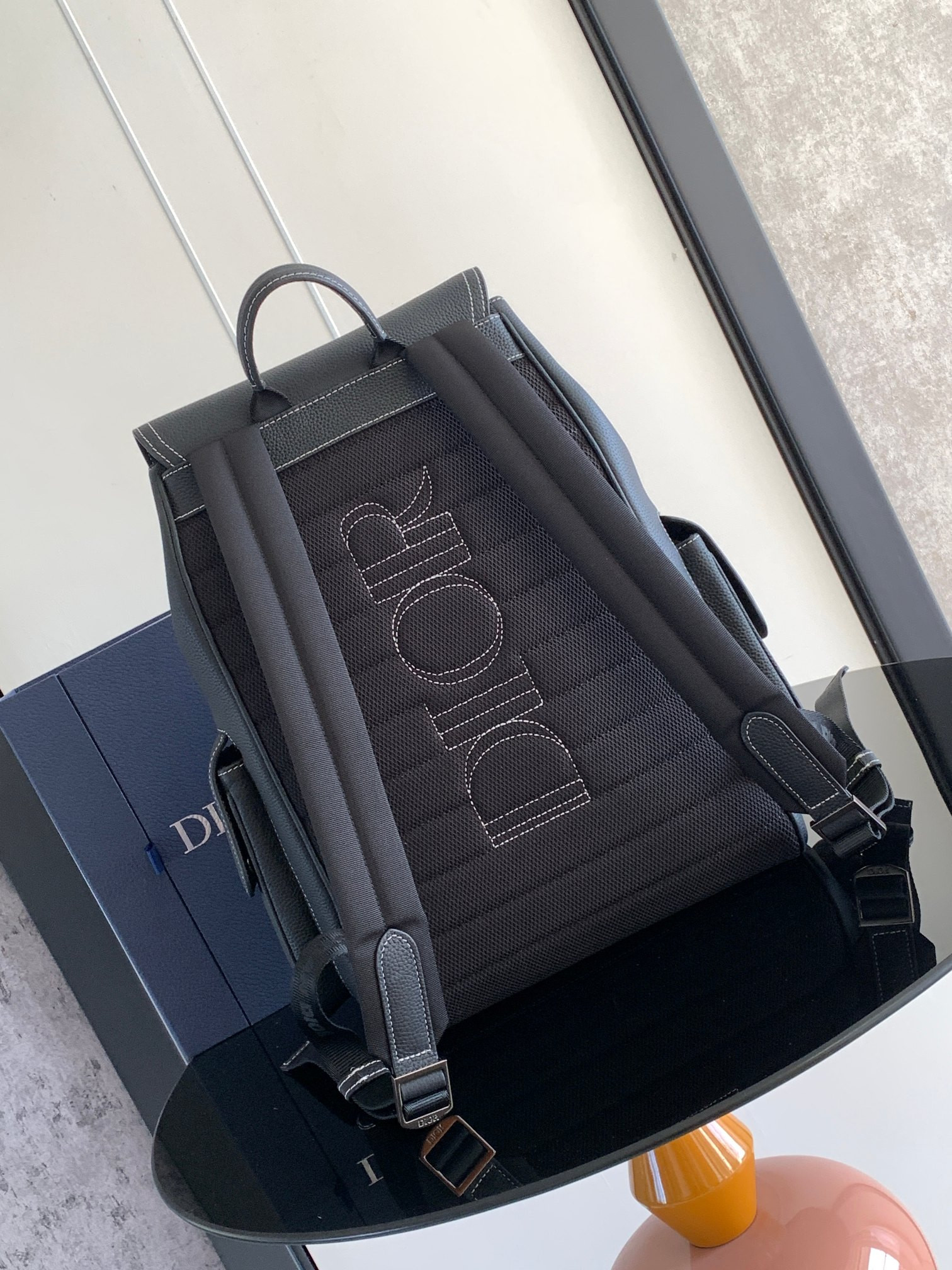 D*or saddle backpack 10.5 x 16 x 5.5 inches