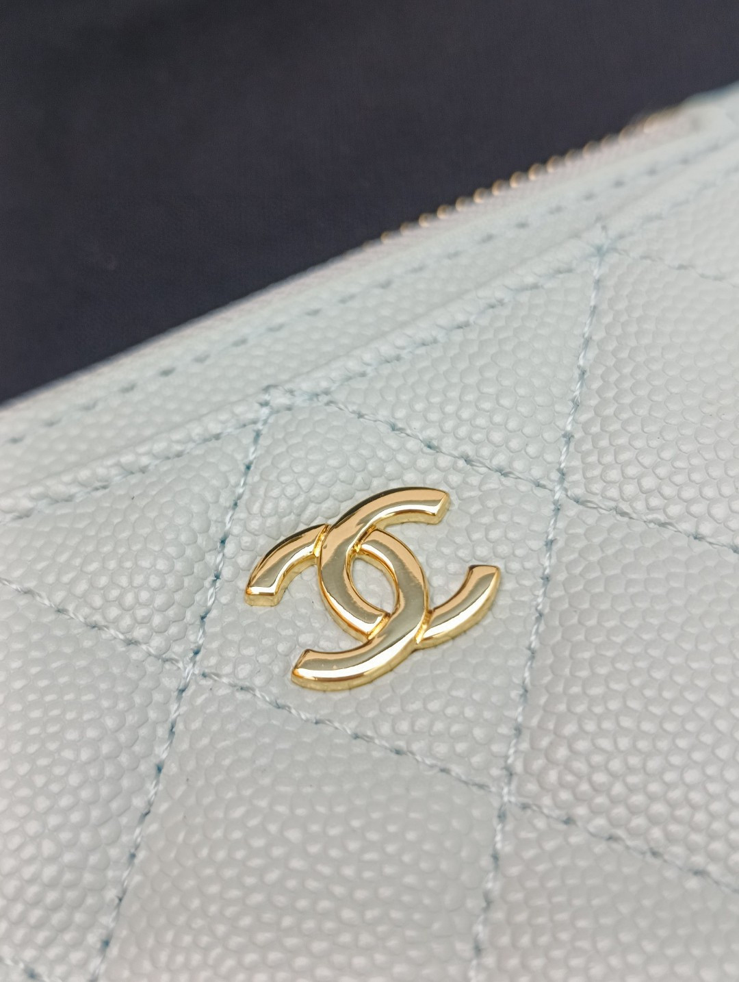 Ch*el card holder 9x11.5cm