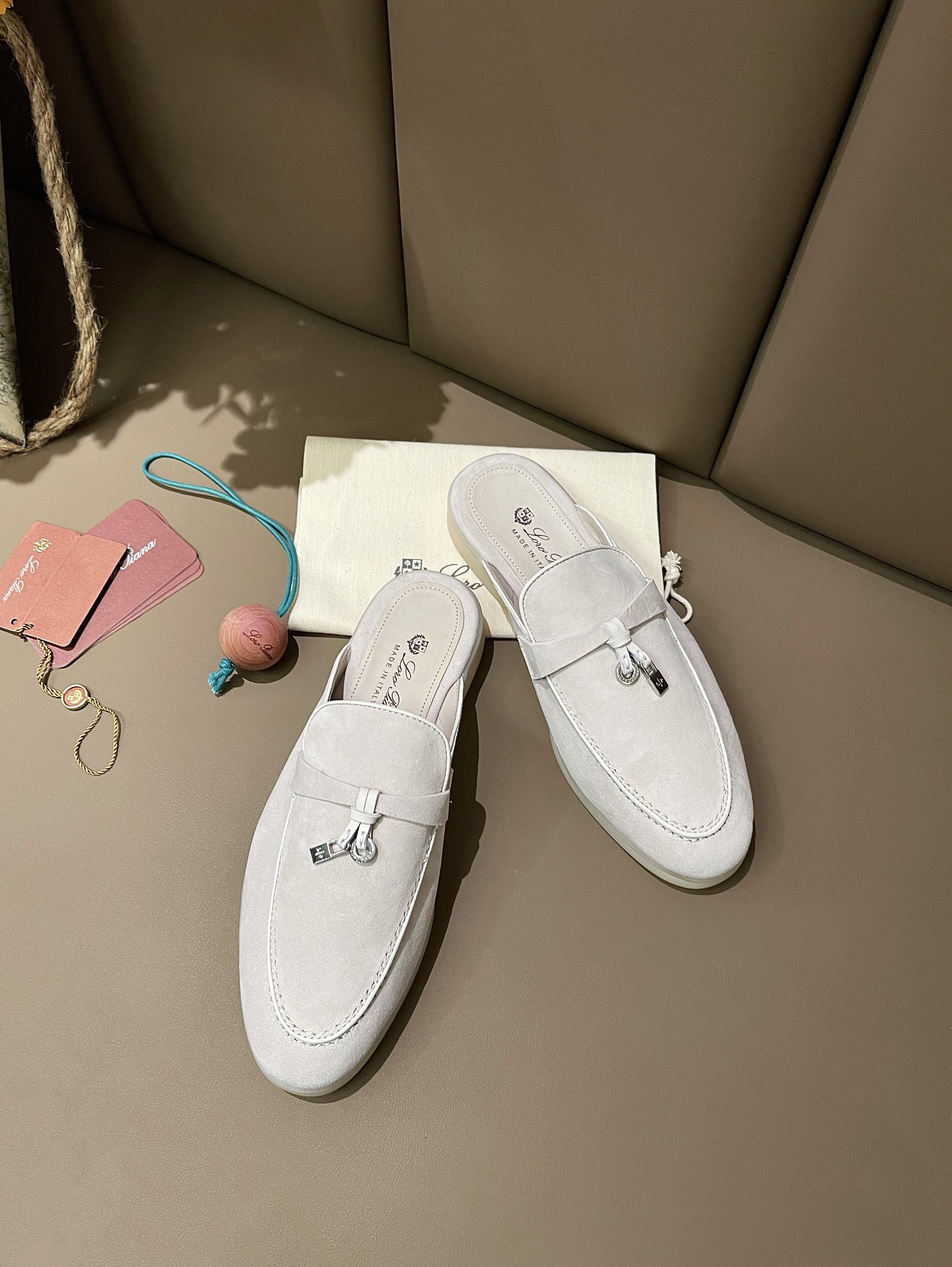 ua L**o p*ana babouche charms walk loafers
