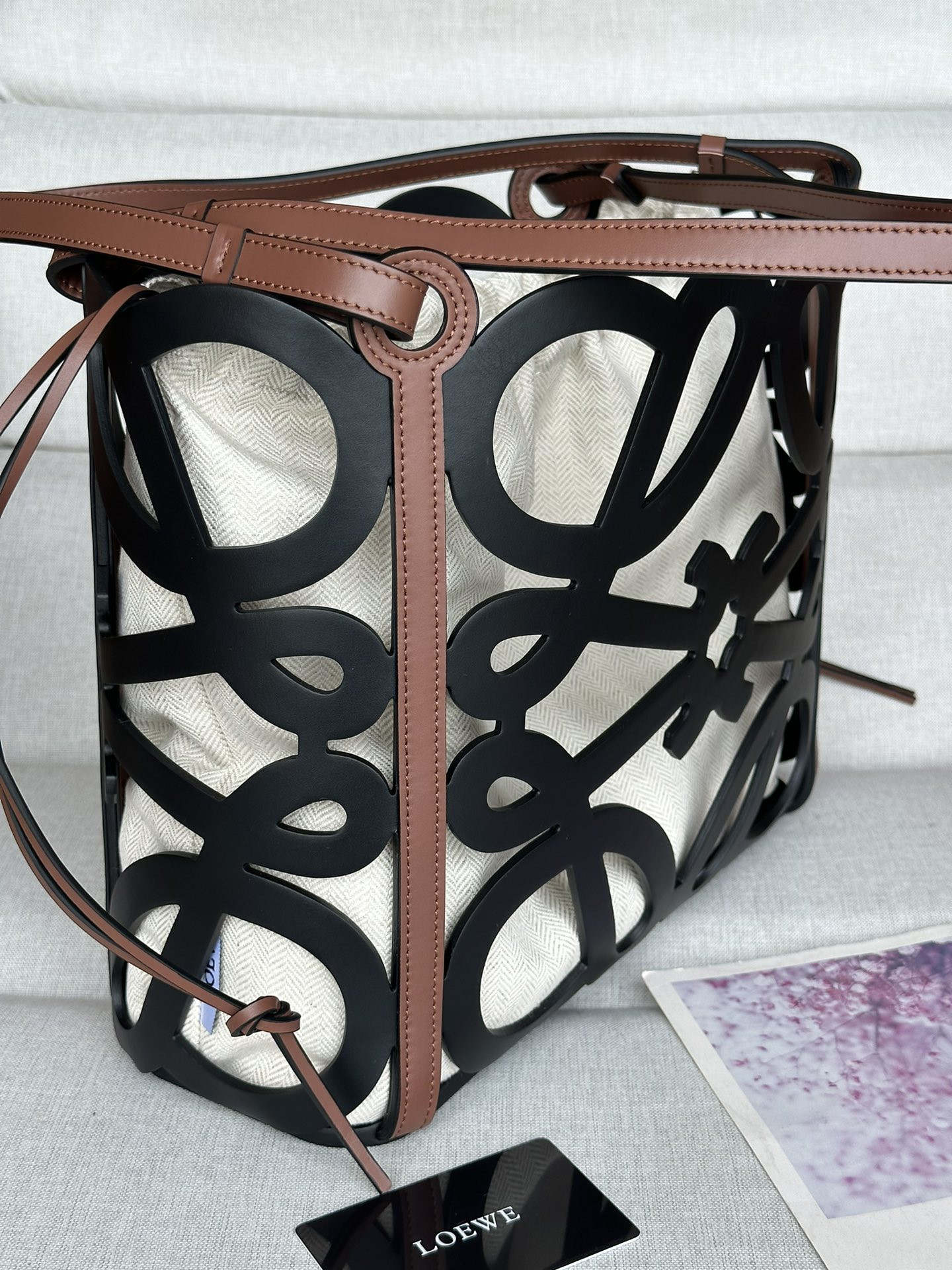 L0ew* anagram tote 32x27x11cm