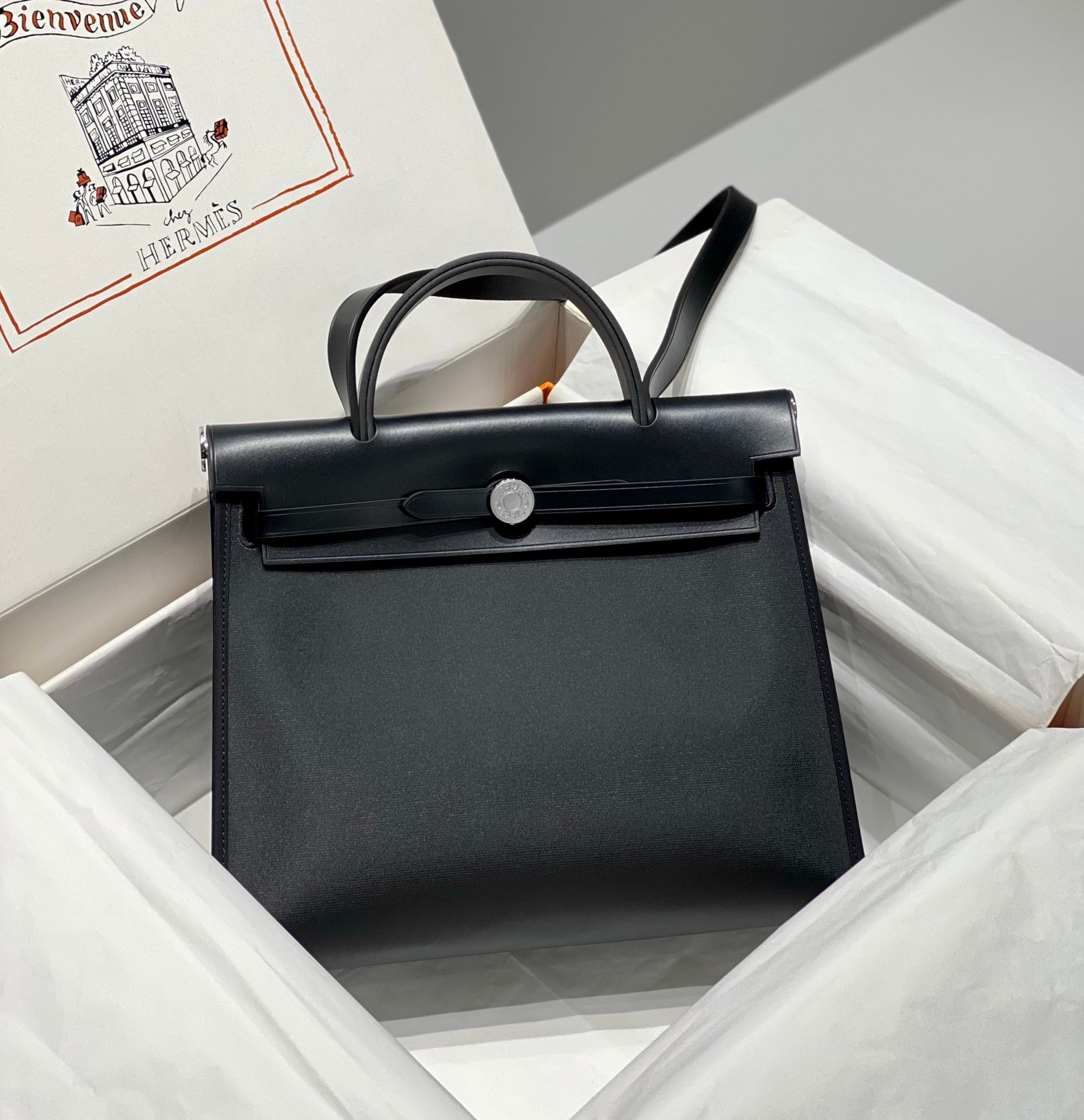 H**mes herbag 25x31x10cm