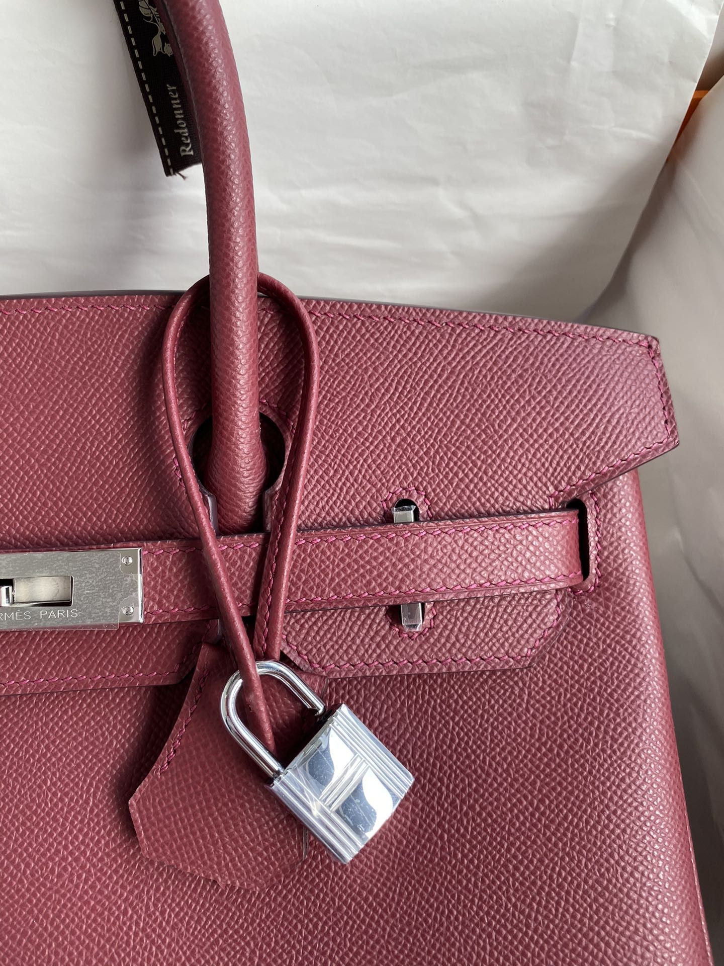 H**mes BIRKIN Silver 25 30 35