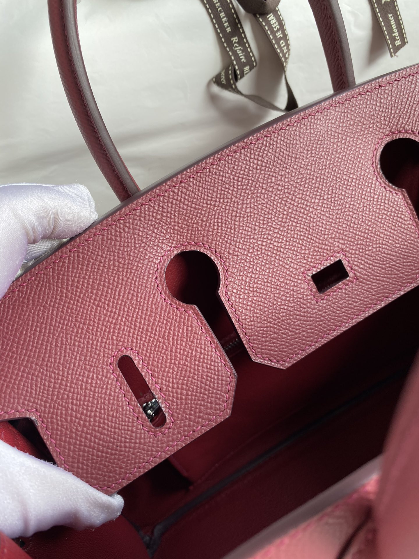 H**mes BIRKIN Silver 25 30 35