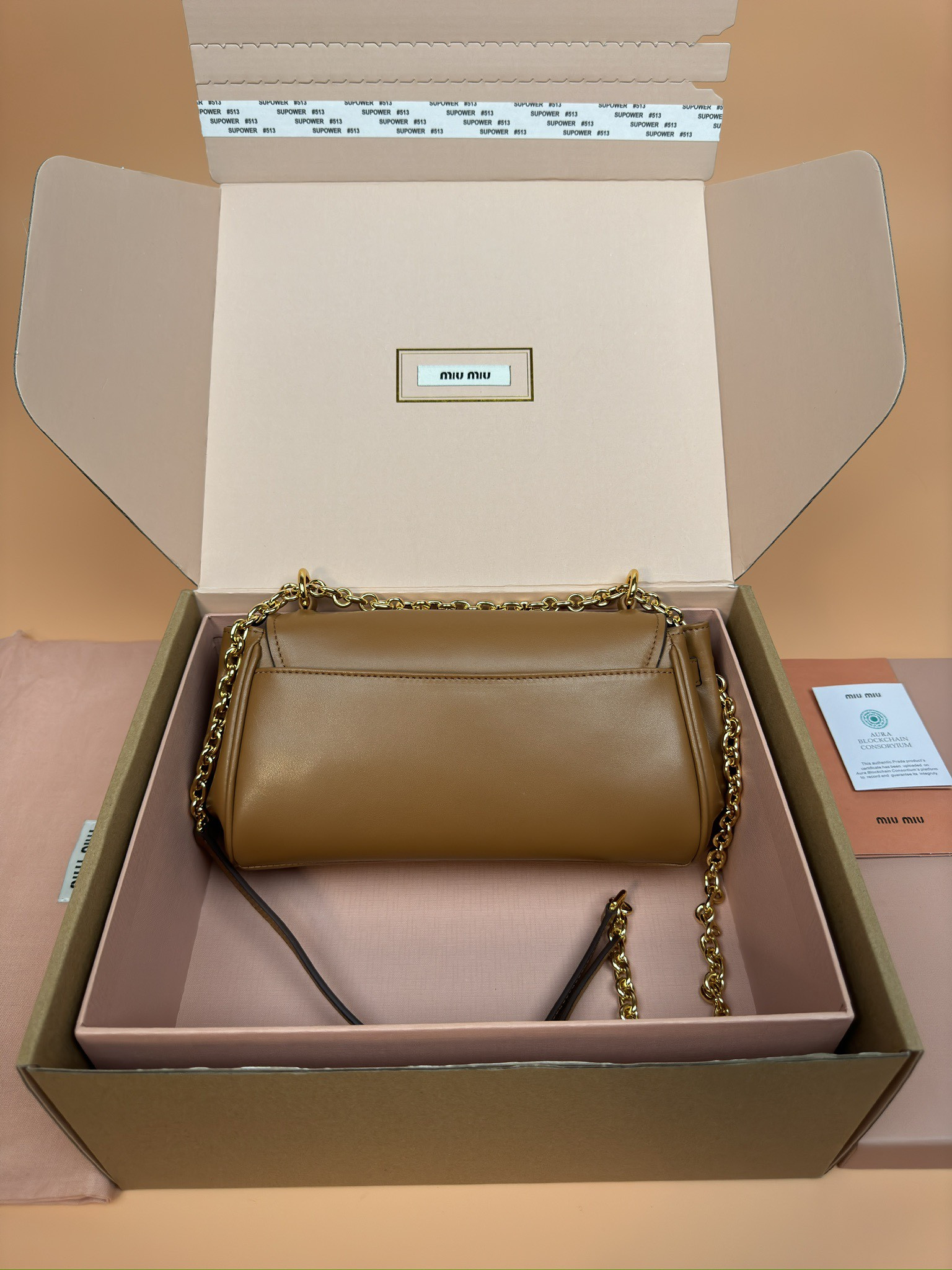 M1v M1v leather shoulder bag  13.5x24x9cm