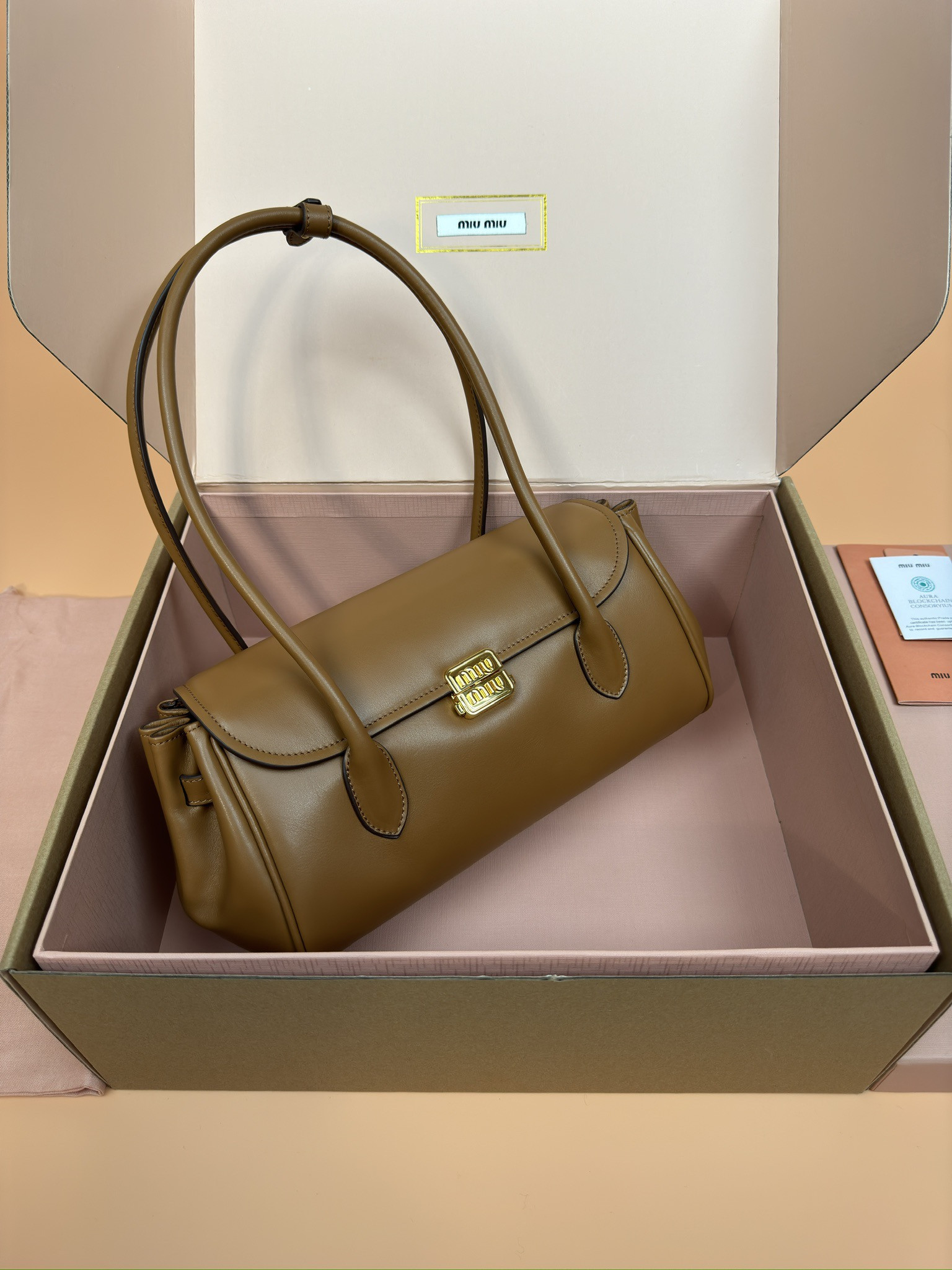 M1v M1v leather shoulder bag 15x28x11cm