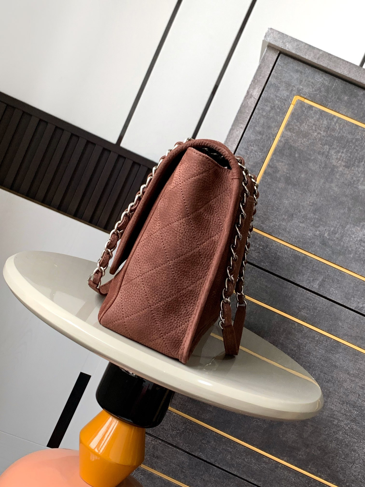 Ch*el shopping bag 34x25x10cm