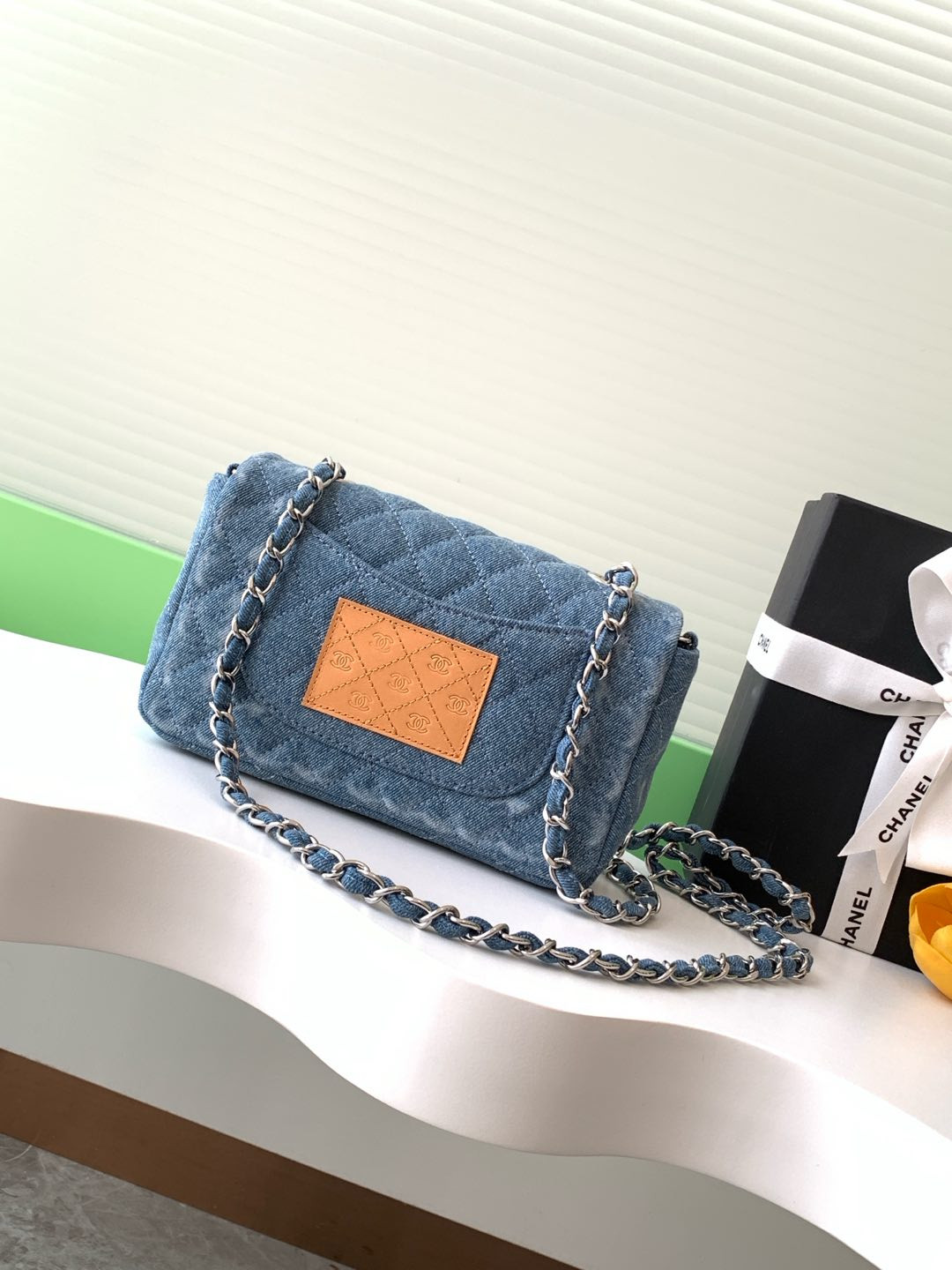 Ch*el mini cf vintage 20cm