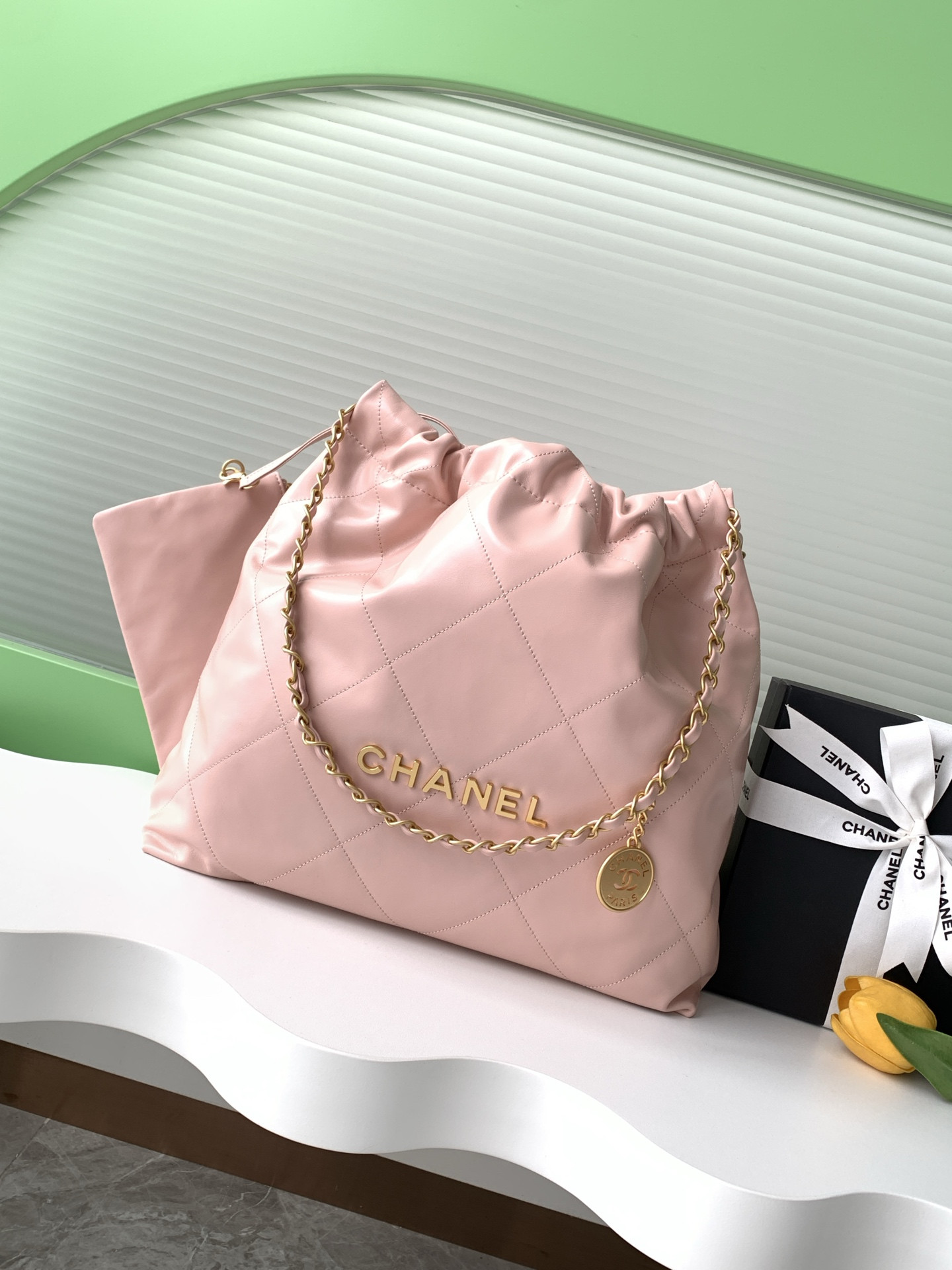 Ch*el 22 handbag as3261 39×42×8 cm