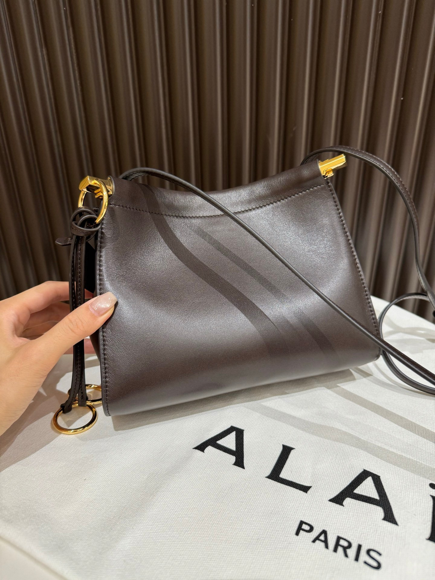 A1a1a LE CLICK SMALL SQUARE BAG 20x15x9cm