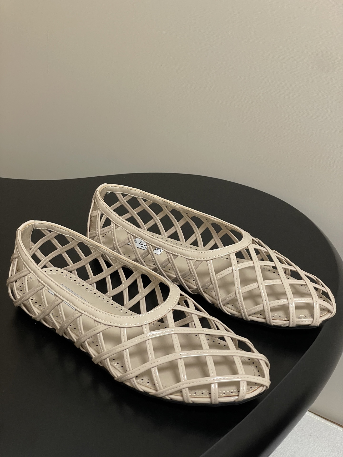 ua alaïa cage ballet flats(cusT0mized size 7-10 days production time)