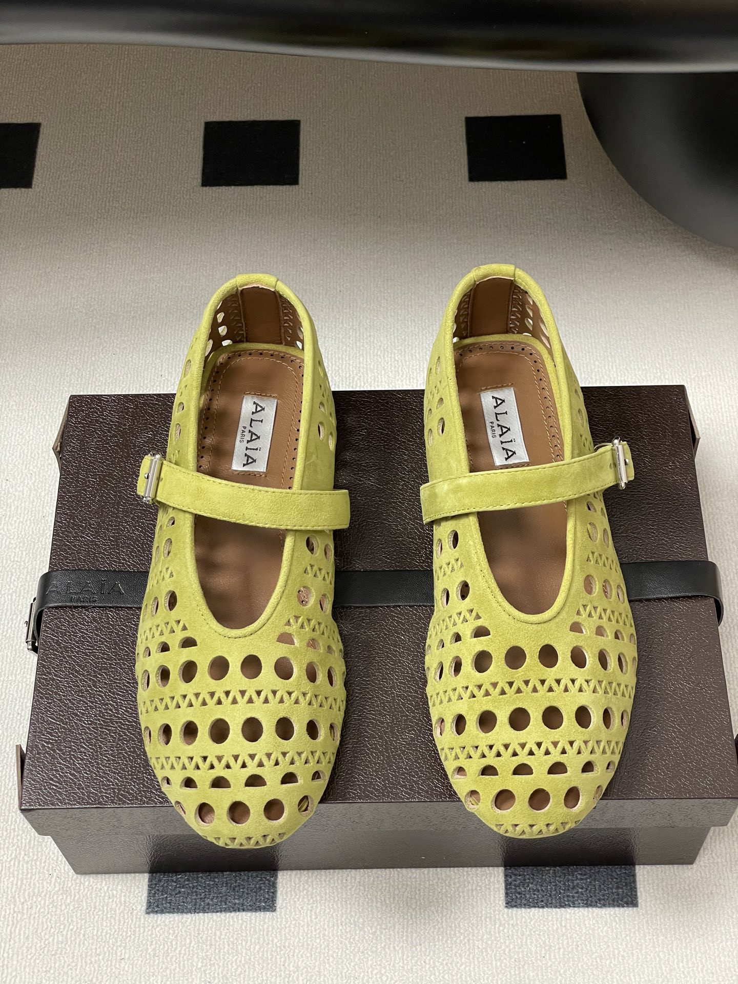 ua alaÏa vienne ballet flats(cusT0mized size 7-10 days production time)