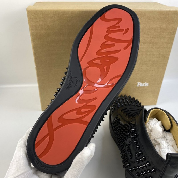 Chr1st1an louboutin l0vis junior spikes