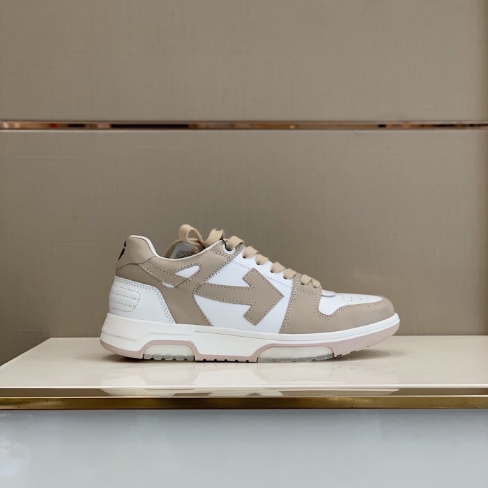 OFF WHITE™ C/O VIRGIL ABLOH OUT OF OFFICE LOW-TOP LEATHER SNEAKERS "OOO"