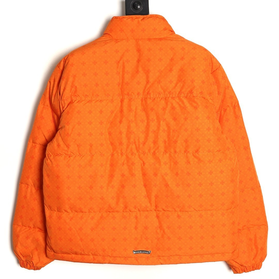 Ch*0me He**ts short puffer jacket