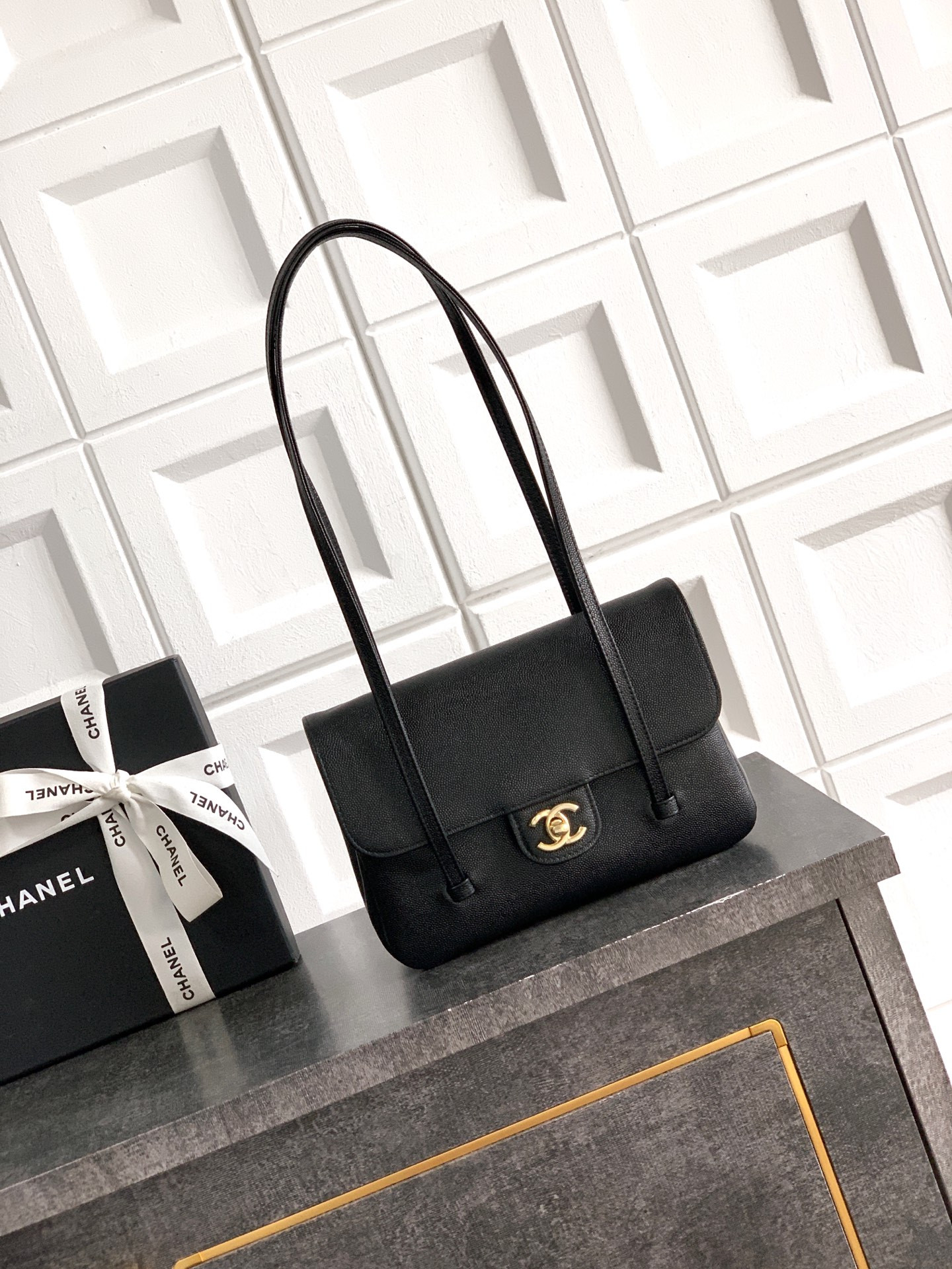 Ch**el small flap bag as6130 15x22x7cm